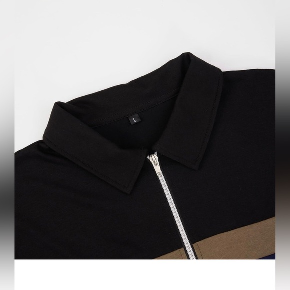 New Men Causal Henley Shirt Winered - Picture 4 of 4